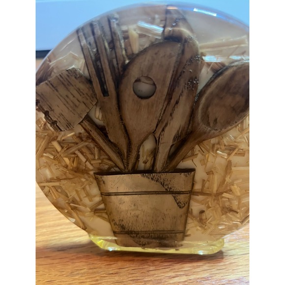 Vintage Kitchen  Resin Lucite Napkin Holder Decor  Excellent Retro - Picture 2 of 3